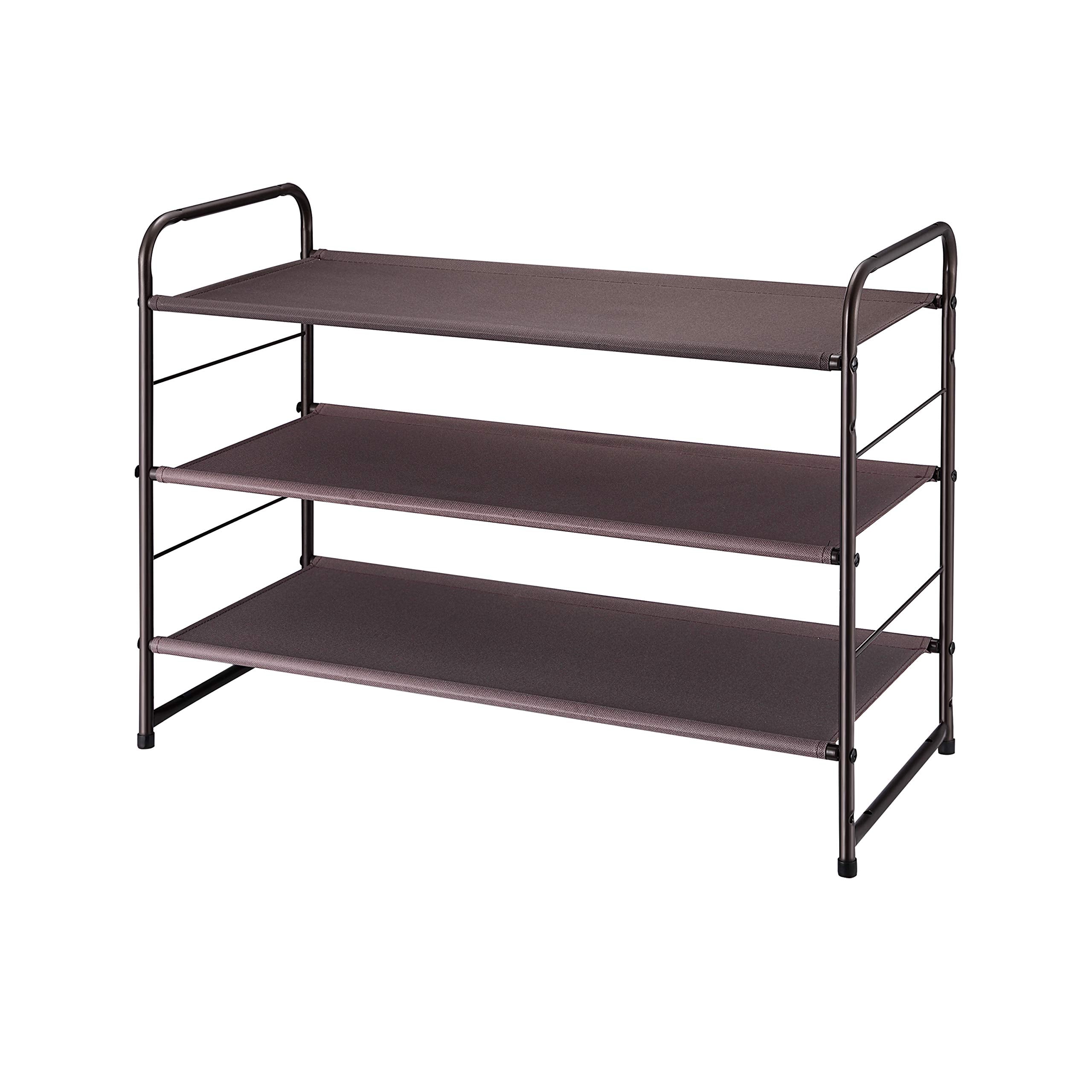 Simple trending 3 2025 tier stackable shoe rack